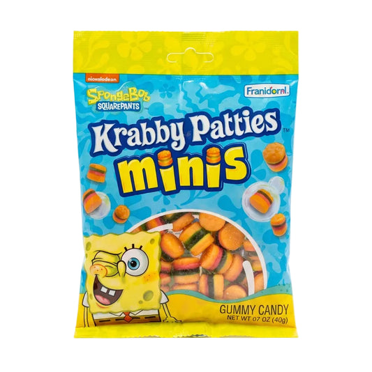 Krabby Patty Sponge Bob Minis 142g