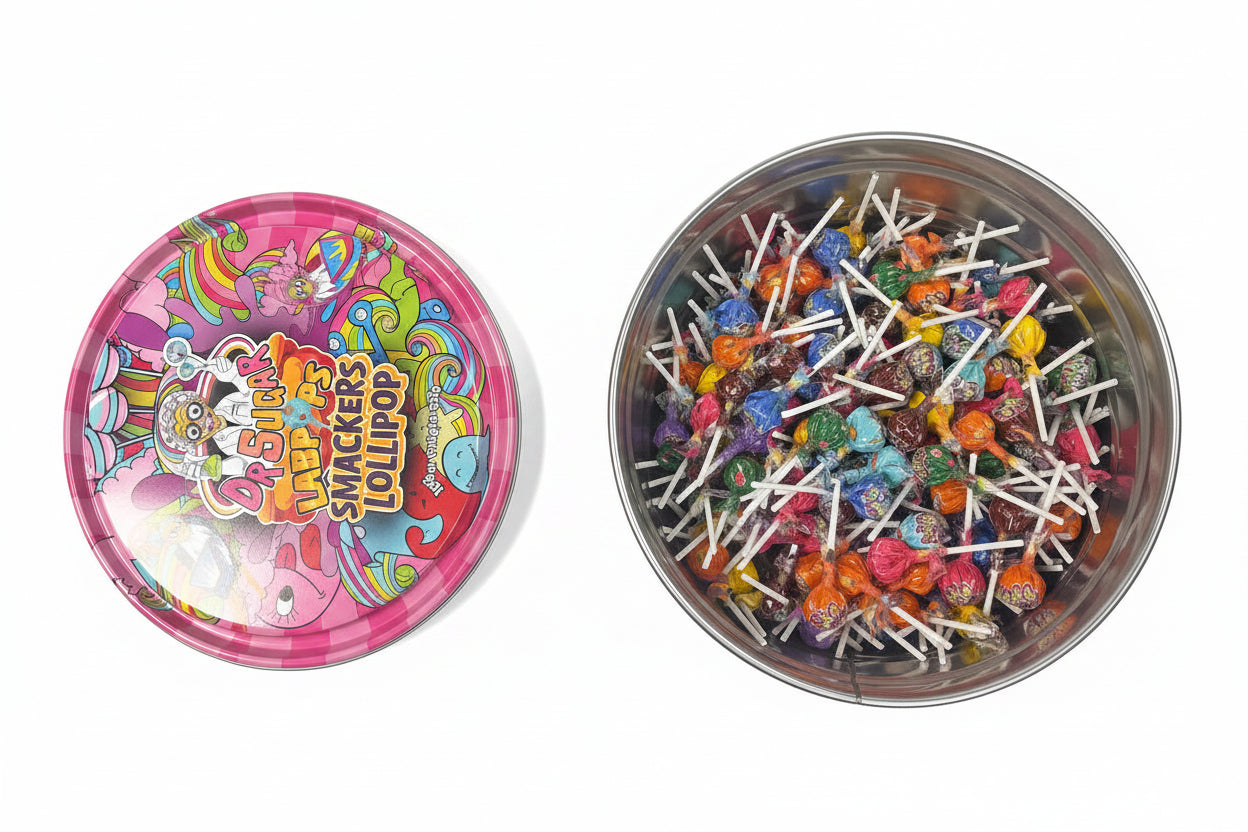 Dr Sugar labpop Shmakers Tin Lollipop 10kg