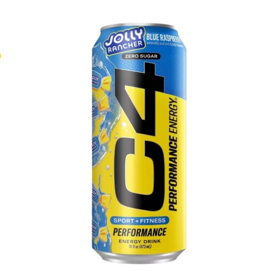C4 Jolly Rancher Blue Raspberry Energy Drink 473ml