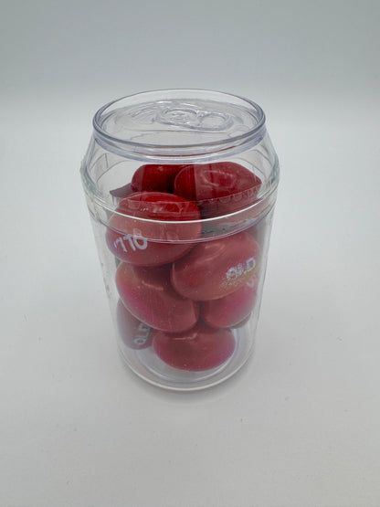 Dr Sugar - 100g CHOCOLATE footballs  - QLD - Red  colour-QLD FOOTY CAN
