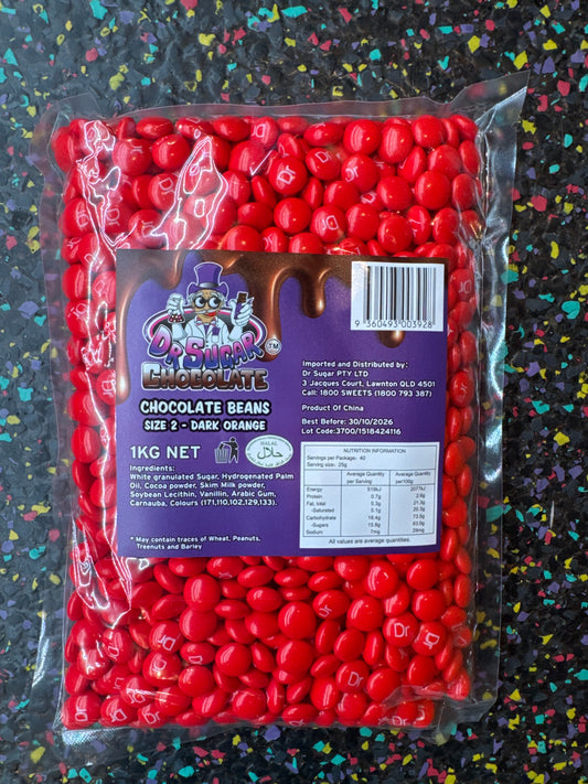 Dr Sugar - Dark Orange Chocolate Bean 1kg