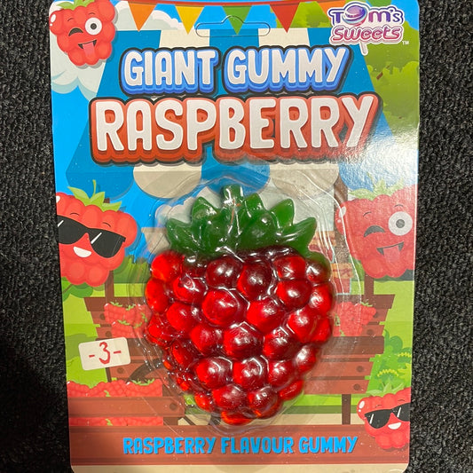 Tom’s Sweets - Giant Gummy Raspberry
