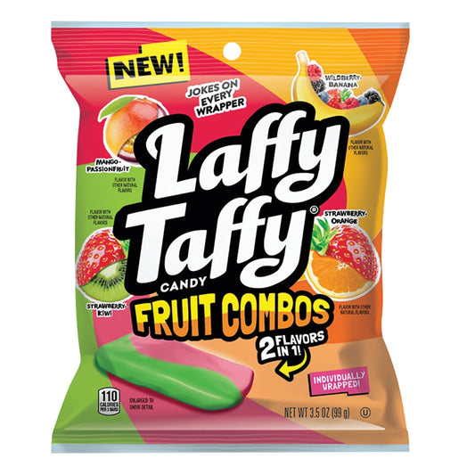 Laffy Taffy Fruit Combos DRC 6oz Peg Bag