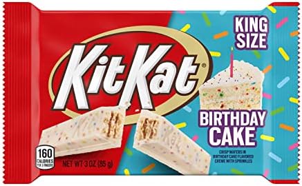 KIT KAT Birthday Cake White Creme King Size Bar