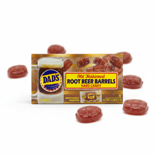 US Dad's Root Beer Barrels Hard Candy 113g