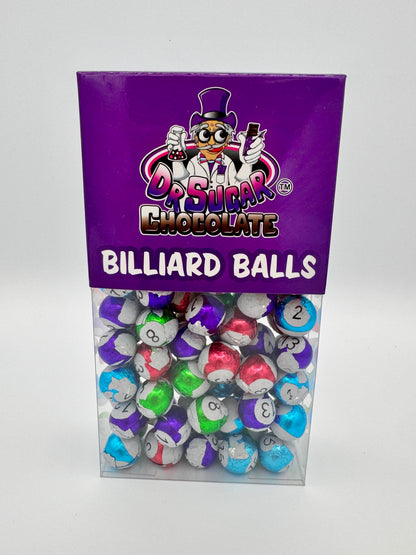 250g CHOCOLATE BALL-BILLIARD BALLS