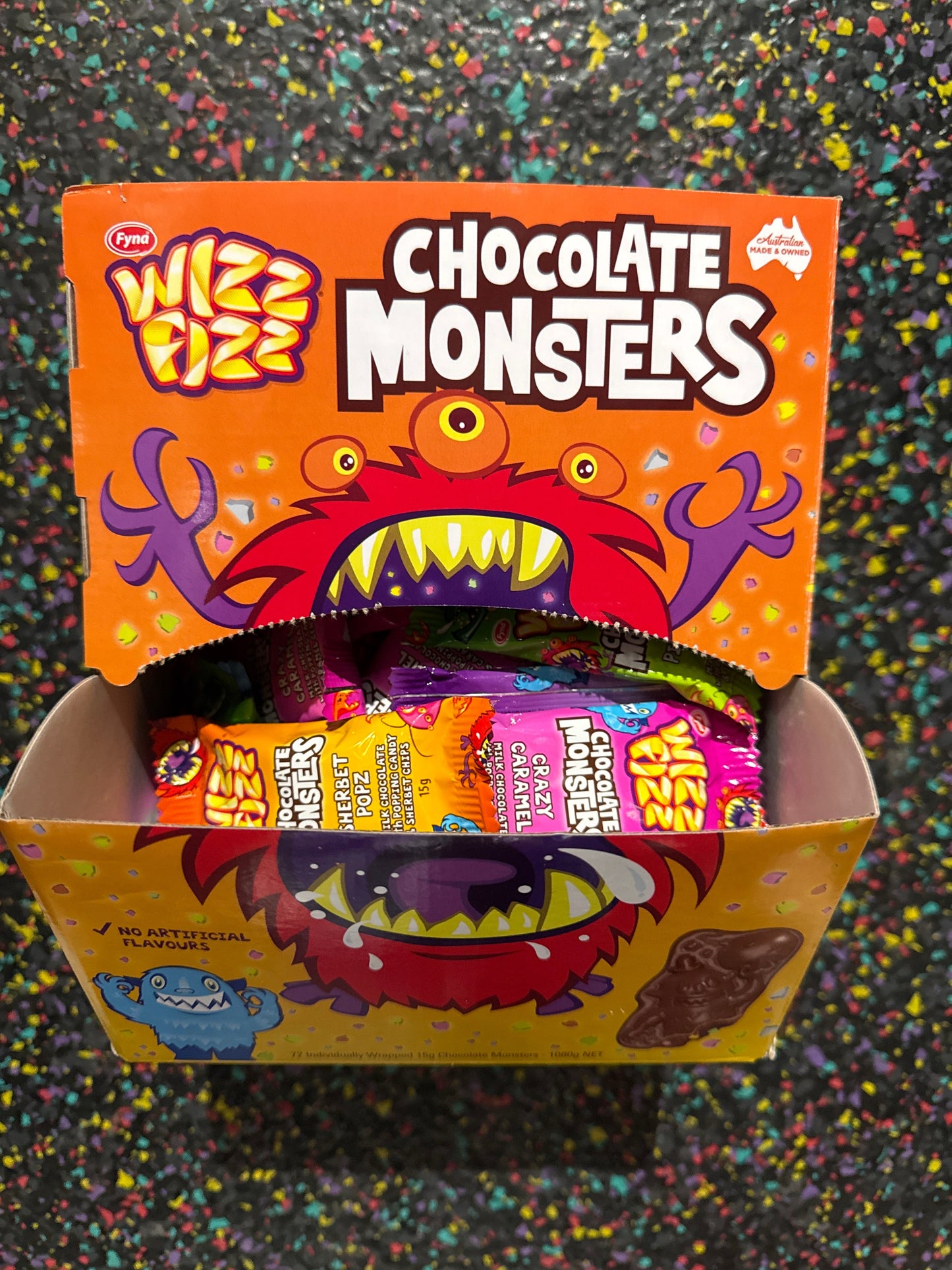 Wizz Fizz - Chocolate Monsters 15g