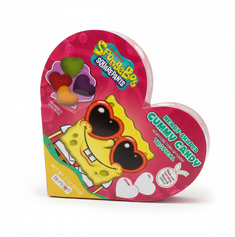 SB Heart shaped gummies (Natural Flavours) 200g - Tom's Confectionery Warehouse