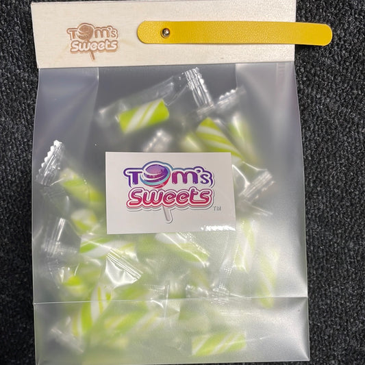 Tom’s Sweets - Green Apple Mint Candy Stick