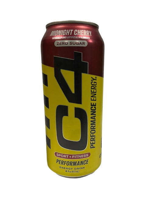 C4 Energy Zero Sugar Midnight Cherry  473ml