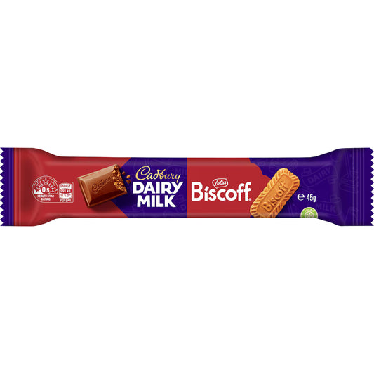 Cadbury Dairy Milk Chocolate Biscoff 45g