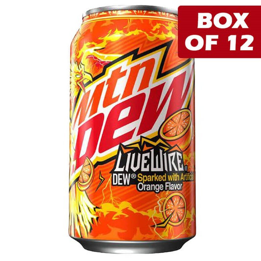 US Mountain  Dew  LiveWire 355ml