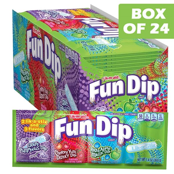 Lik-M-Aid Sour Fun Dip 39.6g