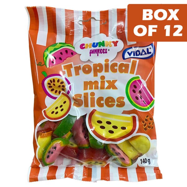 Vidal Tropical Slices 140g