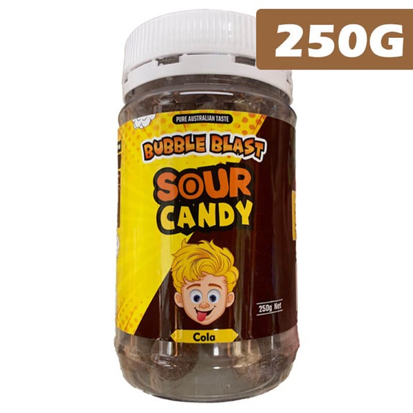 Bubble Blast Sour Cola 250g