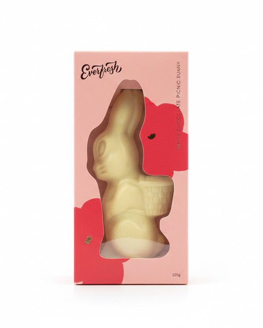 125g - Everfresh White Picnic Bunny