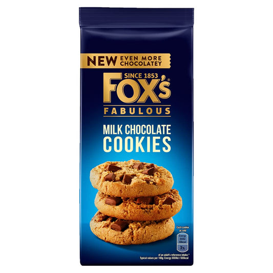 Fox's Cookies Milk Chocolate 180g