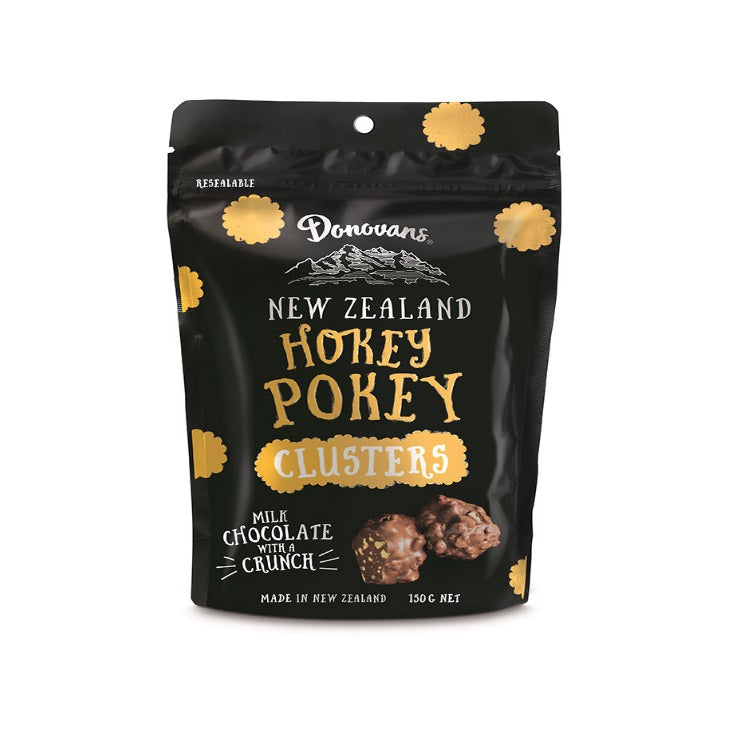 Donovans Hokey Pokey Choc Clusters Pouch