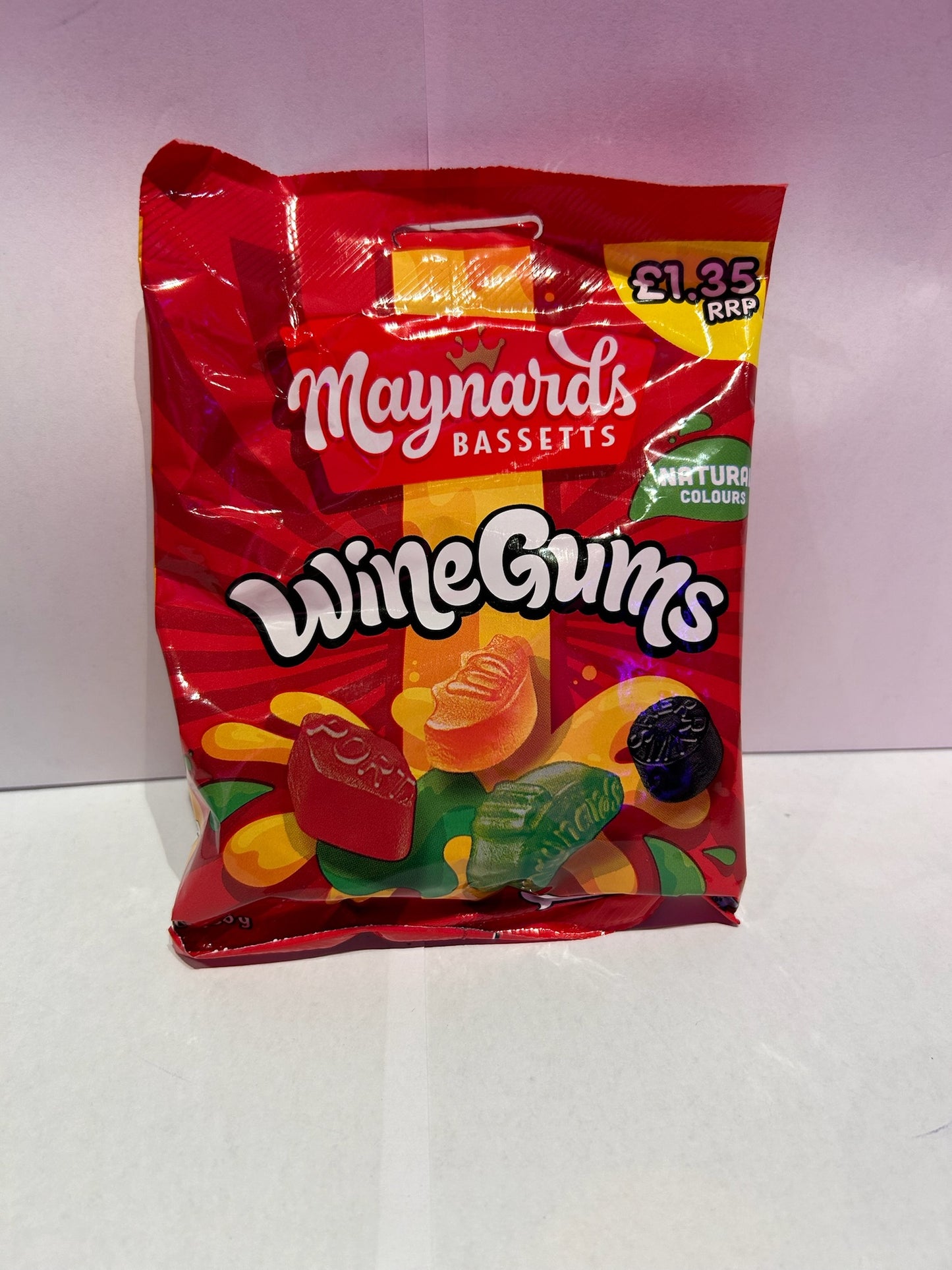 Maynards Bassetts Wine Gums Bag 130g