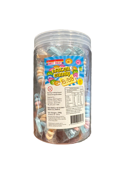 Sweet Treats Watch Candy  12g - Tom's Confectionery Warehouse
