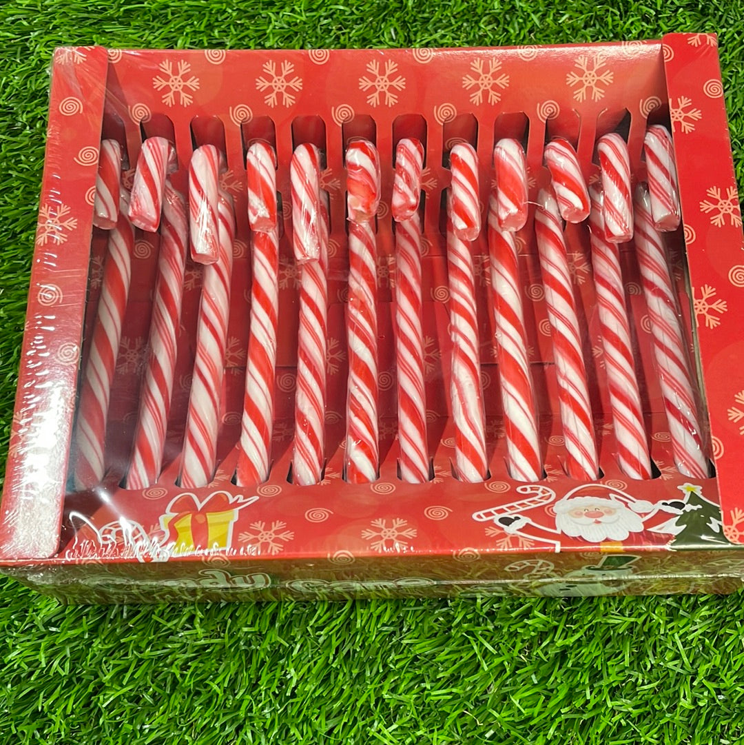 Tom’s Sweets - Red & White Candy Cane (12x12g) 144g