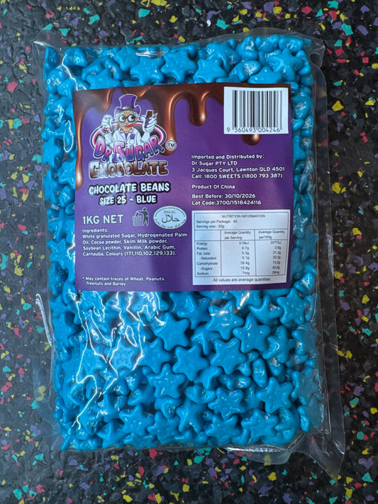 Dr Sugar Blue Chocolate Star 1kg