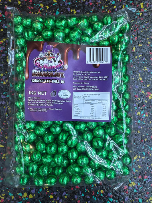 Dr Sugar - Tennis Chocolate Ball (ball 10) 1kg