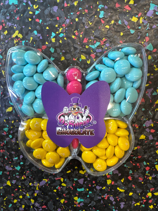 120g CHOCOLATE BEANS HEART-BUTTERFLY