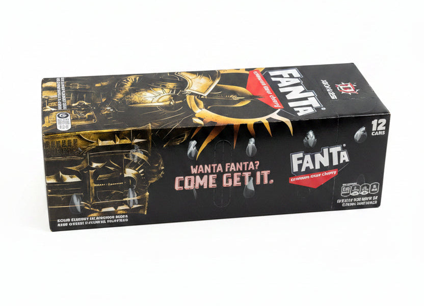 US Fanta Crimson Sour Cherry Soda Can 355m