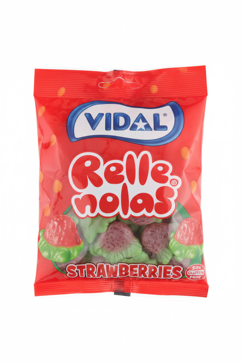 Vidal Strawberry Bubble Gum 90g