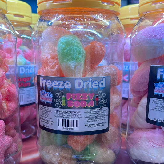 Tom’s Freeze Dried - Fizzy Soda Bottles