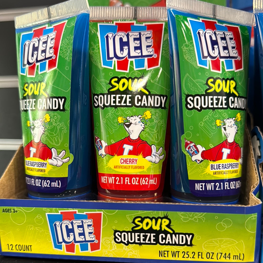 Koko's Confectionery Slush Puppie SOUR Squeeze Candy