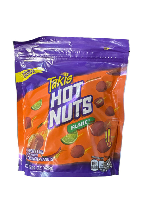 Takis hot nuts flare 426g