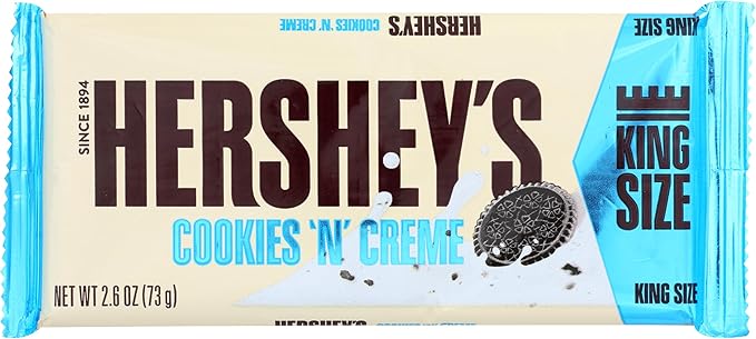 Hershey's Cookies 'N' Creme King Size Bar 90g