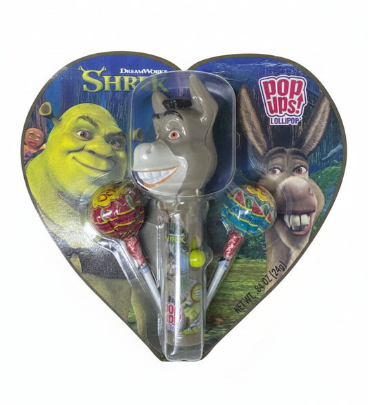 Shrek Pop Ups Lillopop Valentine Heart 24g