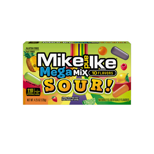 US Mike And Ike - Mega Sour Mix Box 120g