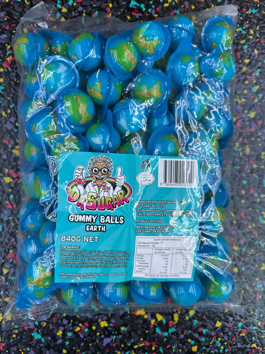 Dr Sugar - Earth Gummy Balls 840g