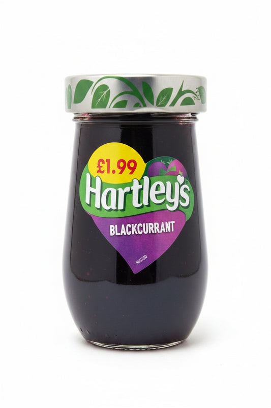 UK Hartley's Best Blackcurrant Jam  300g
