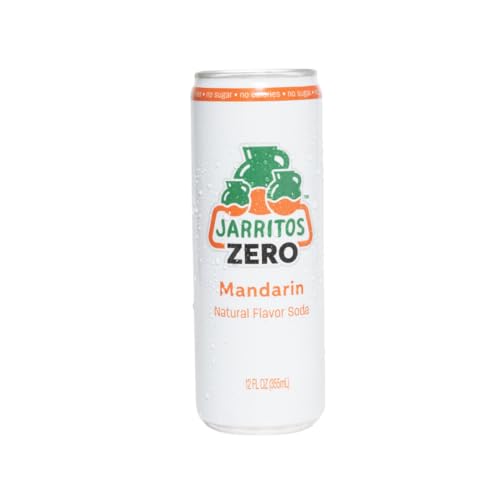 US Jarritos Mandarin Zero Sugar Can 355ml