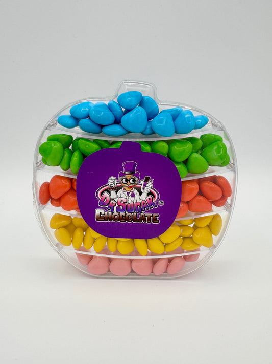 120g CHOCOLATE BEANS BUTTON-APPLE