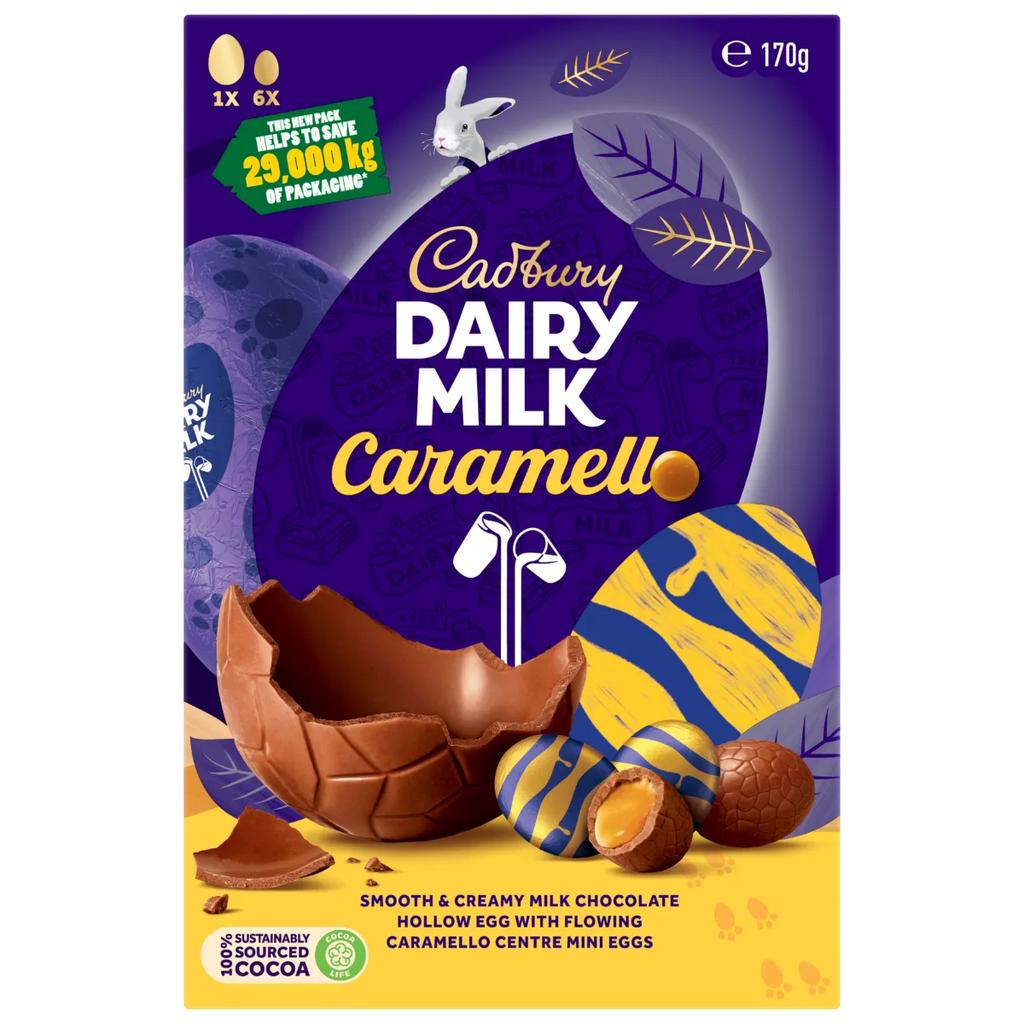 170g Cadbury Caramello Egg Gift Box