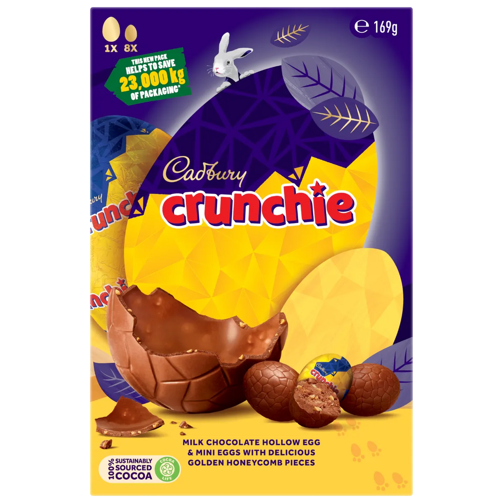 169g Cadbury Crunchie Egg Gift Box