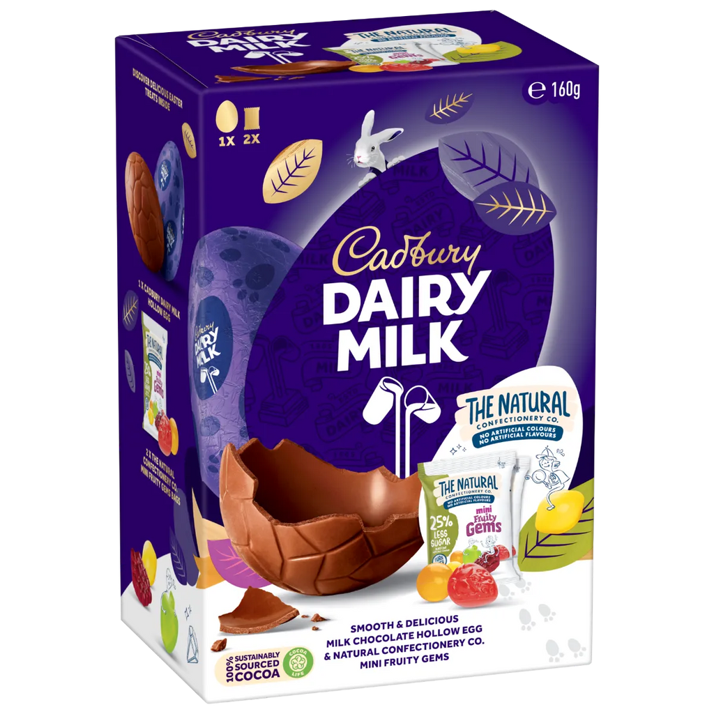 160g Cadbury The Natural Confectionery Co (TNCC) Gift Box