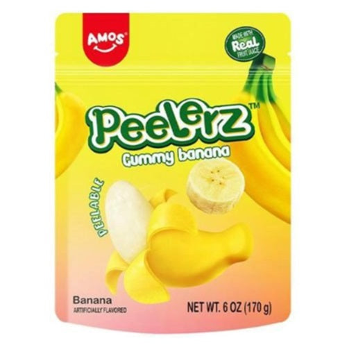 Amos Peel Gummy  Banana 170g