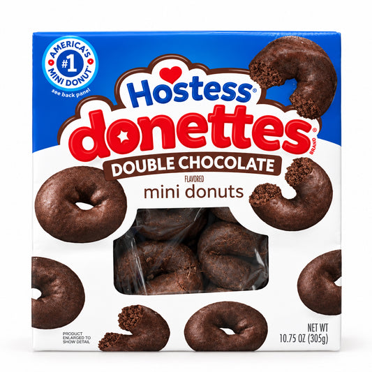 Hostess Donettes Double Chocolate Bag 305g