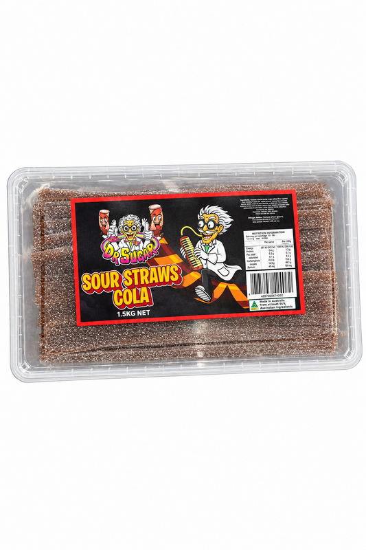 Tom’s Sweets Sour Straws Cola 1.5kg
