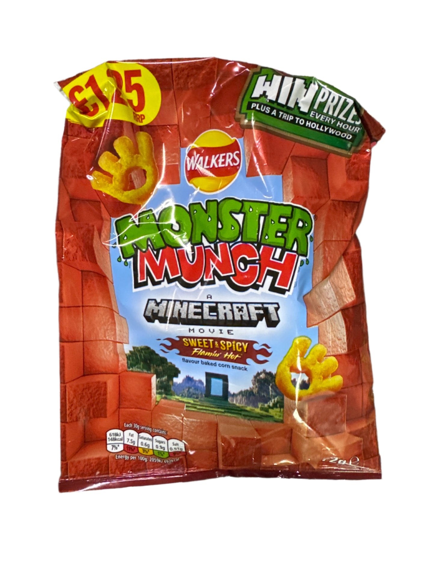 Monster Munch Sweet & Spicy Flaming Hot 72g