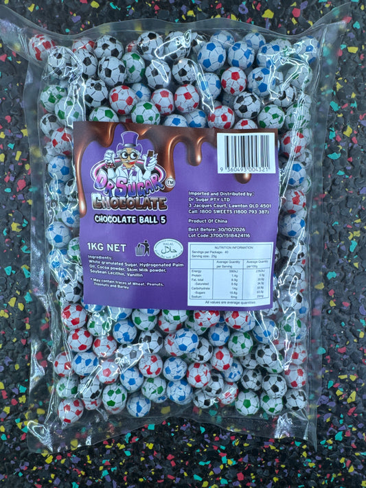 Dr Sugar - Football Chocolate Ball (ball 5) 1kg