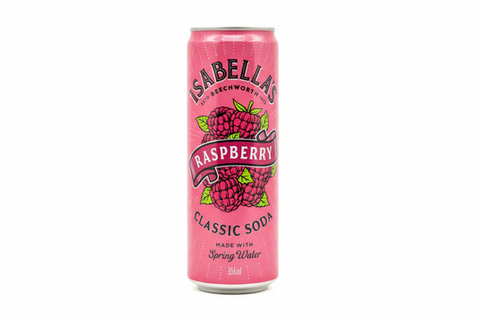 Isabella’s Classic Soda - Raspberry 355ml