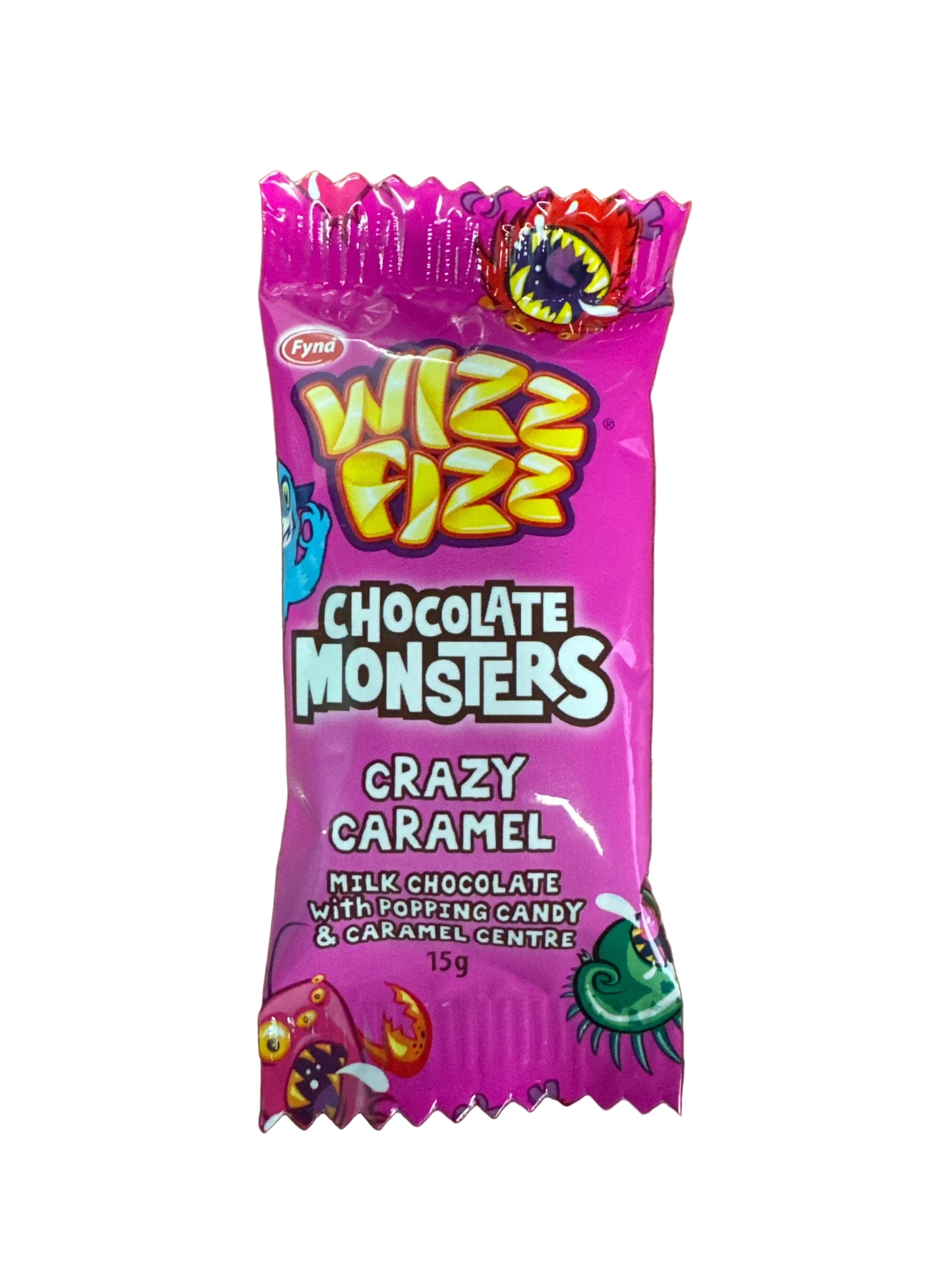Wizz Fizz Chocolate Monsters 15g